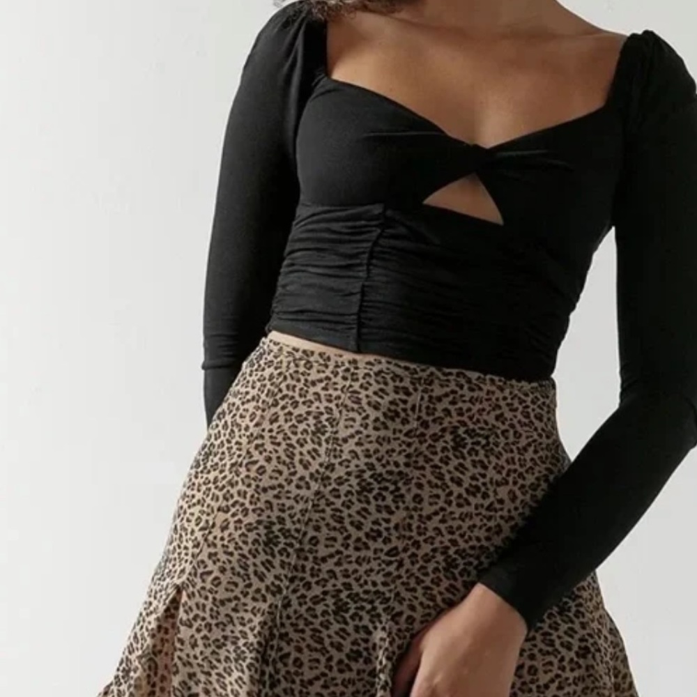Urban outfitters Juliana Crepe Cutout top